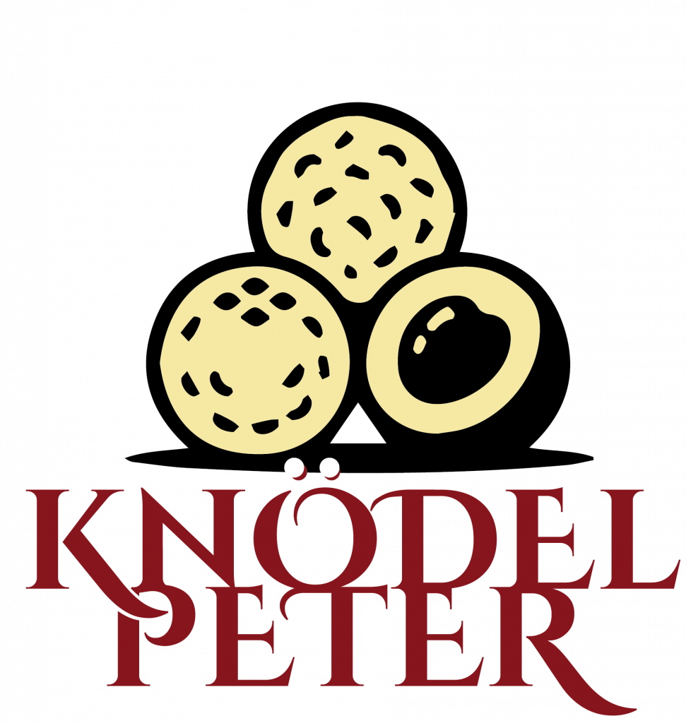 Logo KnödelPeter (Text und Bild)